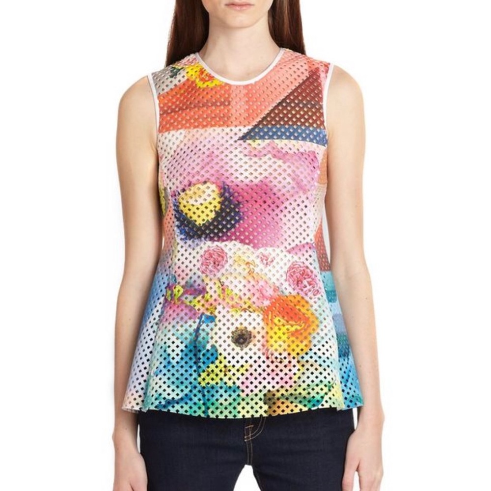 CLOVER CANYON - Multicolor Fluorescent Lights Top